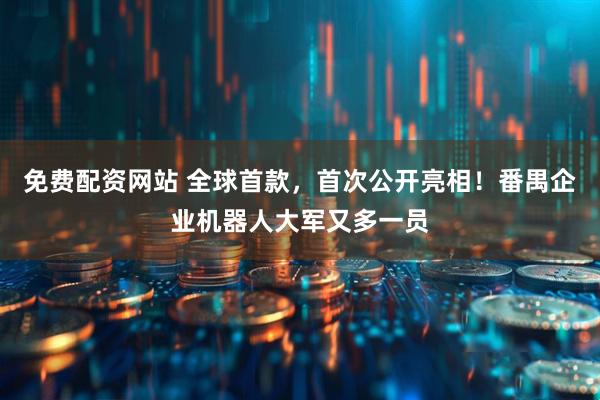 免费配资网站 全球首款，首次公开亮相！番禺企业机器人大军又多一员